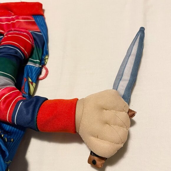 Childs Play 2 Chucky Pet Dog Halloween Costume Large - Picture 10 of 16